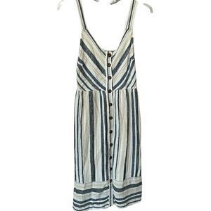 Universal Thread Blue and White Sleeveless Sundress